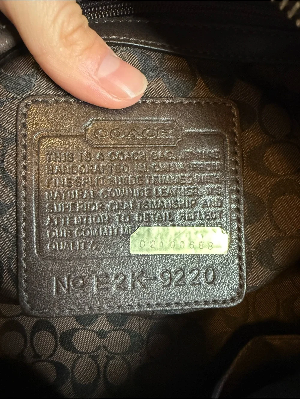 Coach Ergo Shoulder Bag